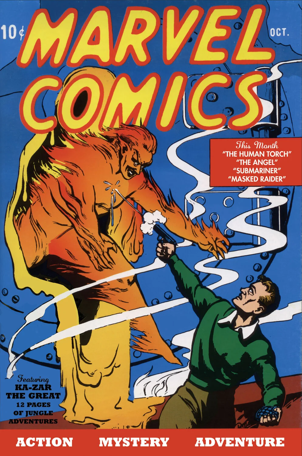 Photograph of Silver Age Comic